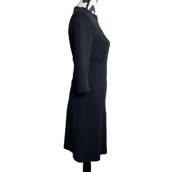 Louis Vuitton Uniform Office Business Sz XS 3/4 Sleeve Casual A-Line Shift Dress - Picture 8 of 15